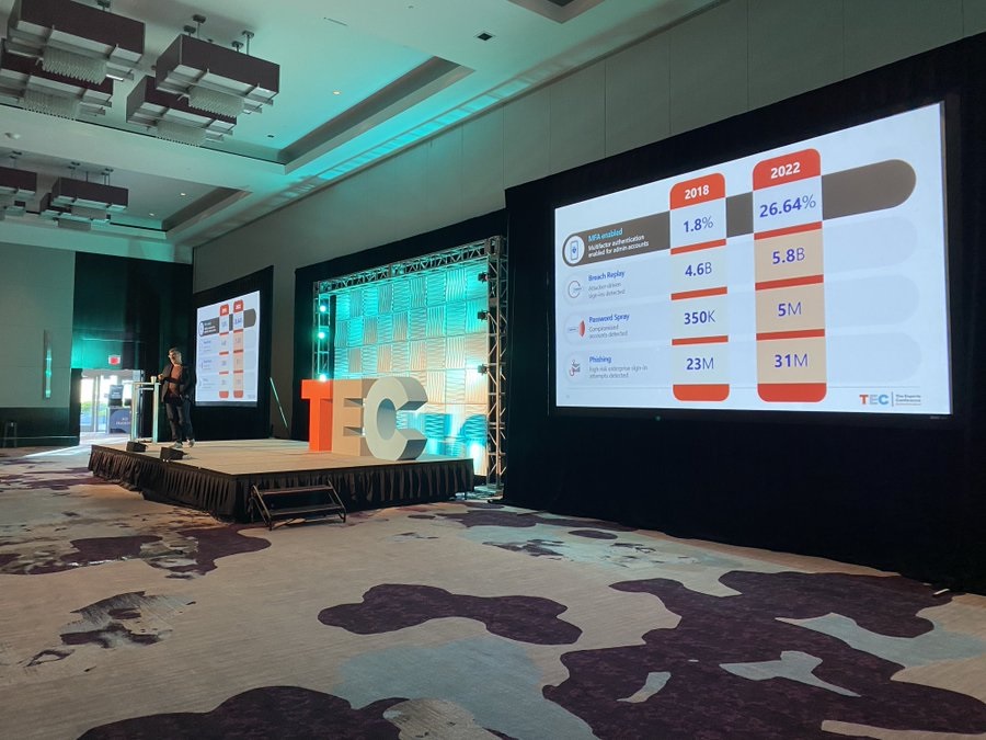 Wowing the TEC 2022 crowd with security