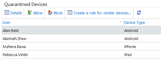 exchange-2010-activesync-device-access-rules-01 Quarantined ActiveSync devices