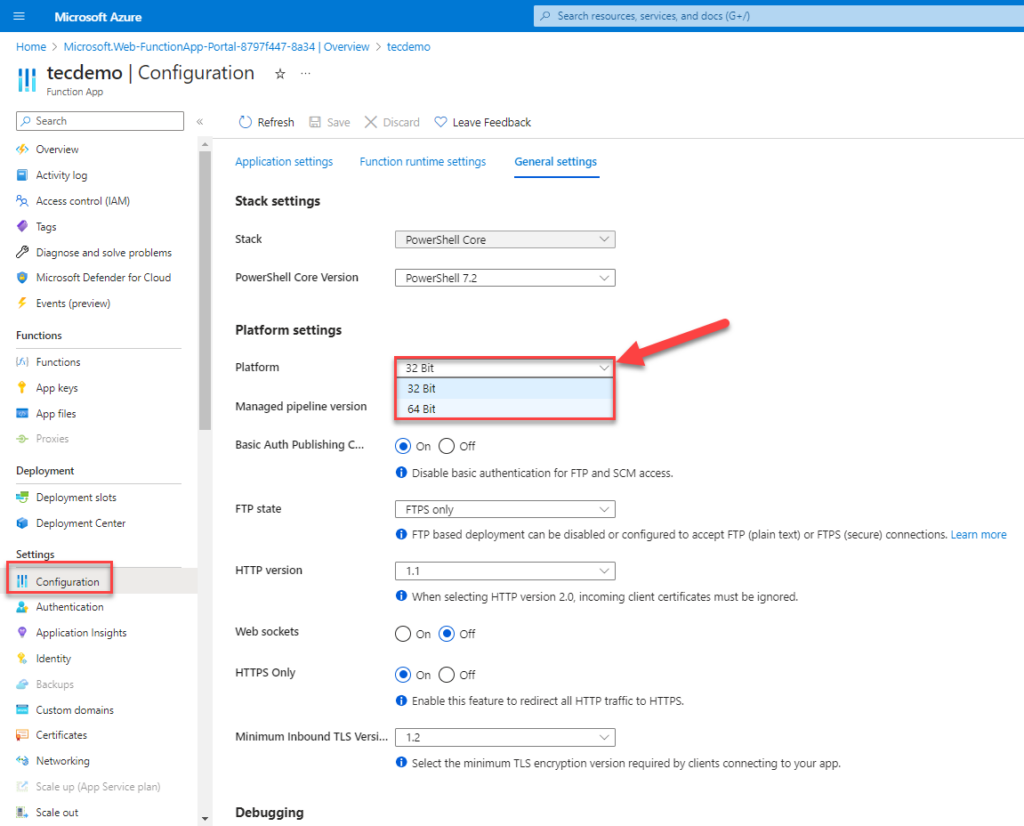 Using Azure Functions for Exchange Online