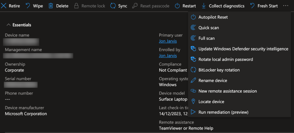 Integrating Devices with Intune