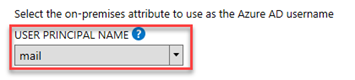 Azure AD Connect Mail Sign-In